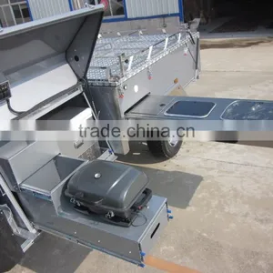 110% off Road Hard Floor Camper Trailer Travel Trailer Tent Trailer Camping Trailer thumbnail-5