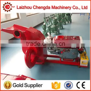 High Quality 22hp Diesel Engine Powered Wood Hammer Mill Crusher thumbnail-6