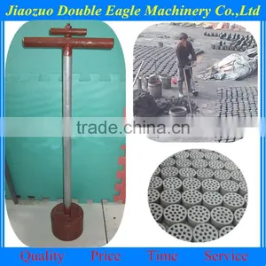 Export to Many Countries Home Manual Operation Simple Honeycomb Briquet Ball Machine thumbnail-1