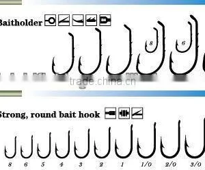 Strong Round Bait Fishing Hooks thumbnail-1