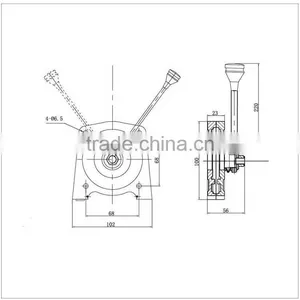 GJ1103high Quality Low Price Mass Excavator Arrangement Fire Fighting Truck Throttle Manipulator thumbnail-3