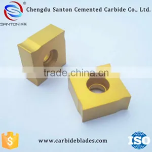 Manufacturer High Precision Tungsten Carbide Indexable Turning Inserts , Carbide Turning Tool Cutting Insert thumbnail-1