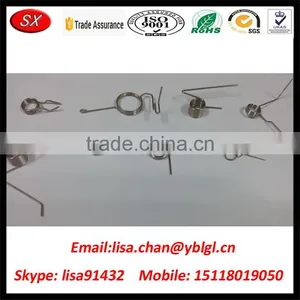 Customized Various Shape Torsion Spring With Blue Zinc thumbnail-1