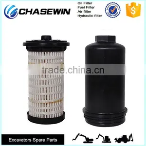 Excavator Housing Fuel Element Diesel Fuel Filter 360-8960 360-8958 thumbnail-1
