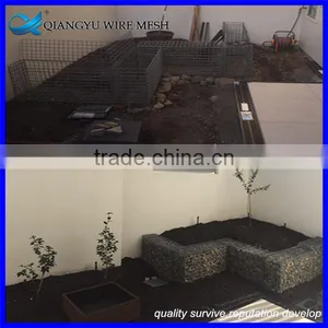 Gabion Baskets Box Gabion Wall/ Rock Basket Retaining Wall/ Woven Wire Gabions thumbnail-4