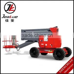 CE ISO Self-propelled Crank Arm Aerial Work Platform Jeakue JK01251 thumbnail-1