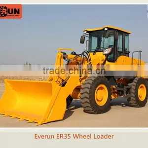 Qingdao Everun Brand New Condition ER35 Wheel Loader,Hydraulic Press Construction Machine With CE Approved thumbnail-1