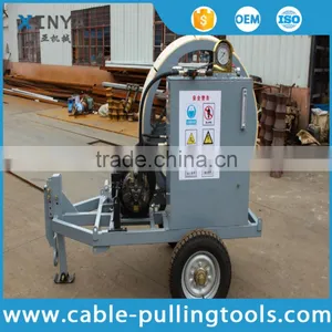 7.5KN ADSS OPGN Line Tension Stringing Equipment , Pressure Cable Tensioner With 4 Groove thumbnail-2