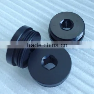 Black Oxidazing Aluminium Adapter for E-cigarette With Competitive Price thumbnail-1