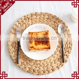 Cheap Wholesale Straw Handmade Restaurant or Home Dining Table Place Mat thumbnail-2