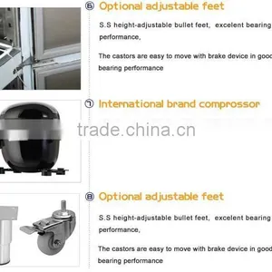 304 Stainless Steel Good Quality Hotel Refrigerator/Kitchen Refrigerator/Gas Operated Refrigerator thumbnail-4