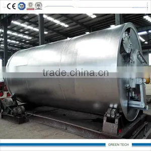 Pyrolysis Waste Tire Euqipment With Back Slag System Carbon Discharge Fast thumbnail-1