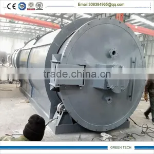 Tyre Waste Reprocessing Recycle Machine Extracing Pyrolysis Oil thumbnail-1