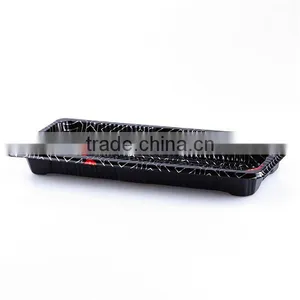 Disposable Plastic Sushi Container With Lid thumbnail-3