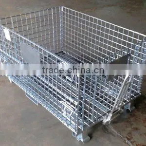 Best Quality Transfer/storage Cage With Steel Pallet thumbnail-4