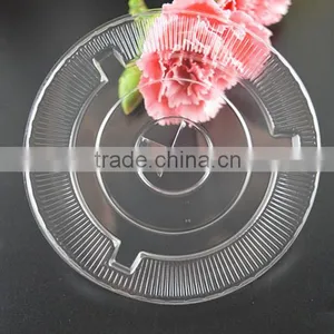 Disposable Clear Plastic Lid for Cups, Dome Lid, Flat Lid thumbnail-3