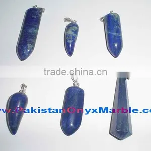 STERLING SILVER PENDANTS LAPIS LAZULI JEWELRY thumbnail-5