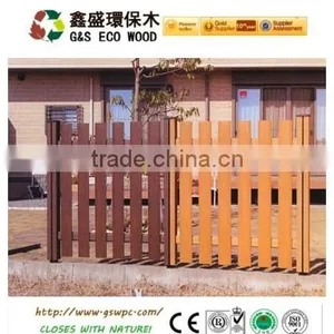 Eco Friendly Good Selling Outdoor Engineered WPC Composite Fence Panels thumbnail-1