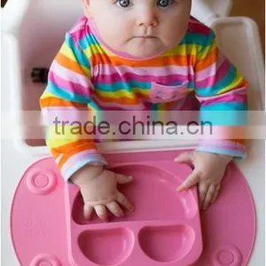 Silicone Small Sectional Baby Plate Perfect For Baby thumbnail-1