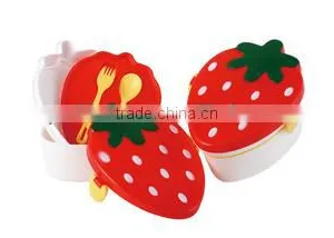 Strawberry Lunch Box of New Materials PLA thumbnail-1