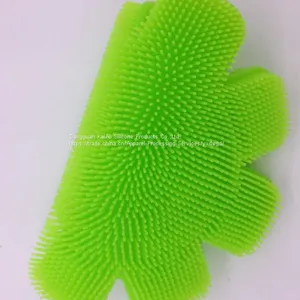 Flower Shape Silicone Scrubber for Face Bath thumbnail-5