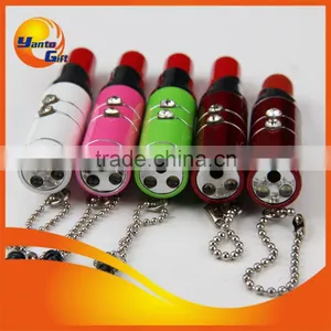 LED LASER Lipstick Stylus Pen With Glitter thumbnail-1