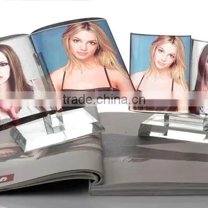 DIY Sublimation Crystal Photo Good Quality 2015 New Style 3d Laser Engraved Wedding Photo Crystal thumbnail-1