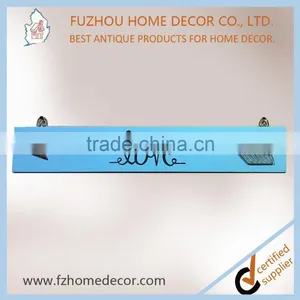 2017 Hot Sell Wooden Wall Printing Sign With Metal Arrow Decor for Home Use thumbnail-2