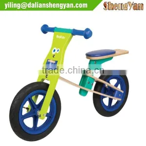 FSC Birch Wood Toddler Balance Bike thumbnail-1