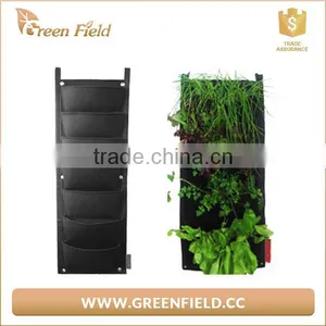 Green Wall Vertical Garden Planter,black Fabric Garden Planter thumbnail-4