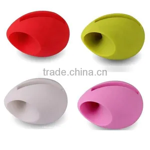 Egg Shape New Design Silicone Phone Stand Holder thumbnail-1