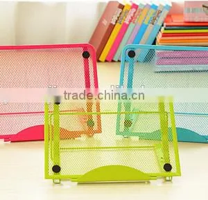 Wholesale Stock Small Order Plastic Folding Laptop/Ipad Storage Rack thumbnail-3