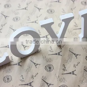 MDF Wooden White LOVE Letter Free Standing Wedding Decoration Props Letters Home Decor Furnishing Artical thumbnail-1
