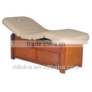 Wood Base Electric Massage Beauty Bed / High End Used Electric Massage Table Double Motors Electric Beauty Salon Table DS-Z09D09 thumbnail-1
