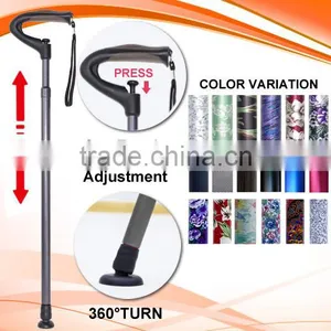 STEPLESS ADJUSATBLE WALKING CANE Made In Taiwan thumbnail-1
