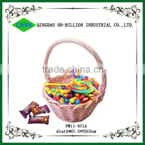 Handwoven Wicker Chinese Girl Basket Wedding thumbnail-2