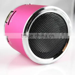 Mini Aluminum Alloy Vibration Loudspeaker Portable Mini Speaker With fm Radio Usb Charger thumbnail-4
