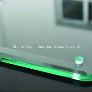 3~19mm Toughened Glass, Tempered Glass for Bathroom Glass/Window Glass/Furniture Glass/Shower Panel thumbnail-3
