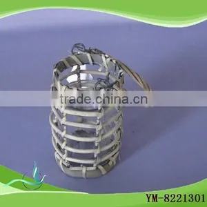 Outdoor Decorative Willow Lanterns ,willow Lantern Candle Holder Popular in Europe thumbnail-1