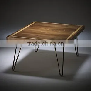 16 Inch Set of Four Steel Hairpin Table Legs for End Tables thumbnail-6