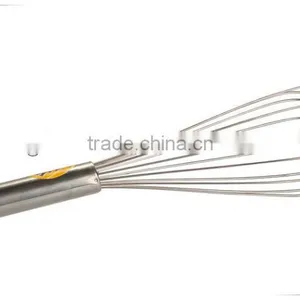 100% Food Grade Material 10'' Stainless Steel Spiral Egg Beater / Egg Whisk thumbnail-1