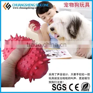 Squeaky Silicone Rubber Dog Toys thumbnail-5