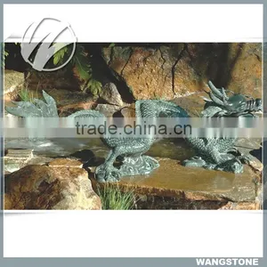 Large Chinese Style Stone Dragon Water Fountain thumbnail-1