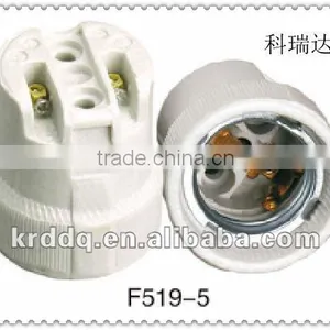 Types of E27 Porcelain White Screw Cap Lamp Holder Socket thumbnail-1