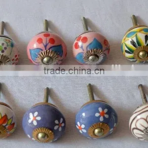 Newest Design Fine Hand Painted Kitchen Cabinet Knobs thumbnail-2