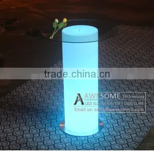 Innovative Led Liquor Table, Bar Drinking Table With Glass Top thumbnail-3