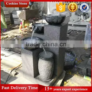 Garden Granite Stone Water Bowl Fountain thumbnail-1