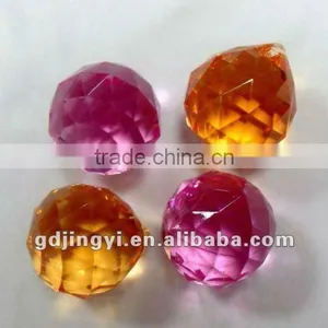 Clear Acrylic Diamond Shape Crystal Bead Accessories Hanging Wedding Decorations thumbnail-2