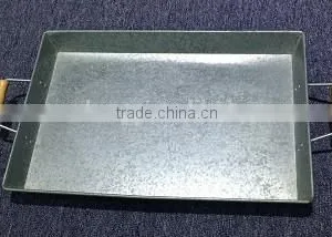 Square Tray (with Wooden Handle), MSO-123 thumbnail-2