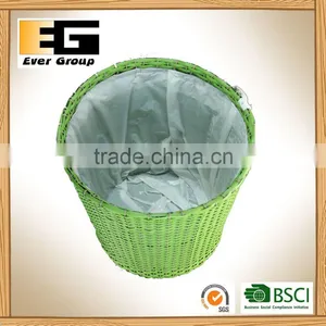 Circular Hand Woven Flowerpot / Storage Basket/Garden Plater thumbnail-2